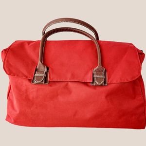 Red Duffel Bag - Large - Canvas